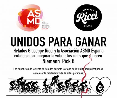 ASMD España en La Vuelta 2021 de la mano de Helados Ricci