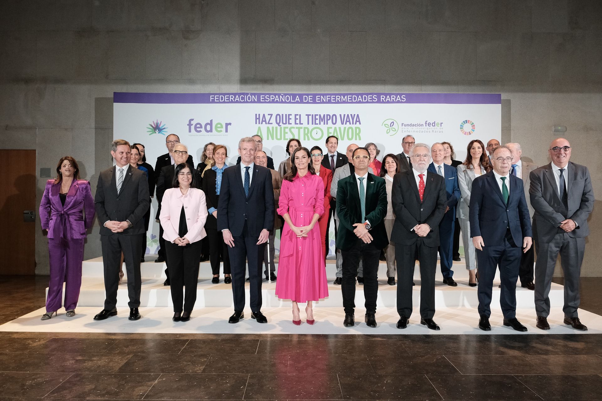 Acto Día Mundíal Enfermedades Raras 2023 en Santiago de Compostela
