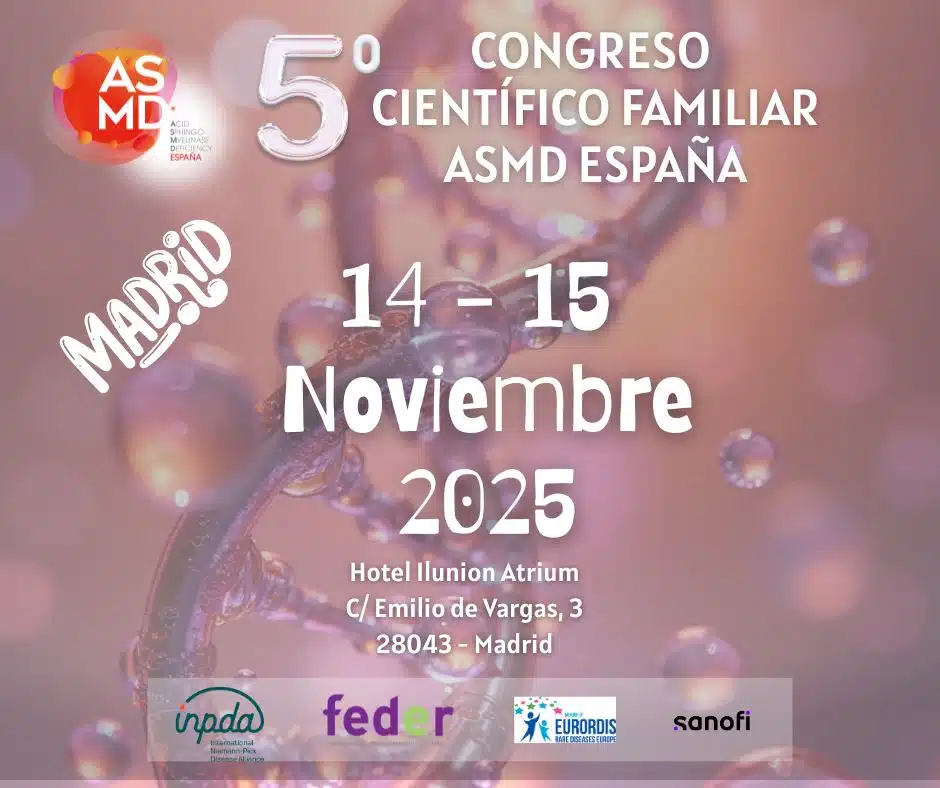 Ya tenemos fecha para nuestro Congreso Científico Familiar ASMD España 2025