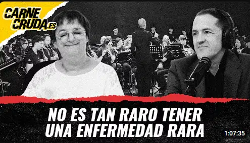 No es tan raro tener una enfermedad rara: Daniel de Vicente y la realidad del ASMD en «Carne Cruda»