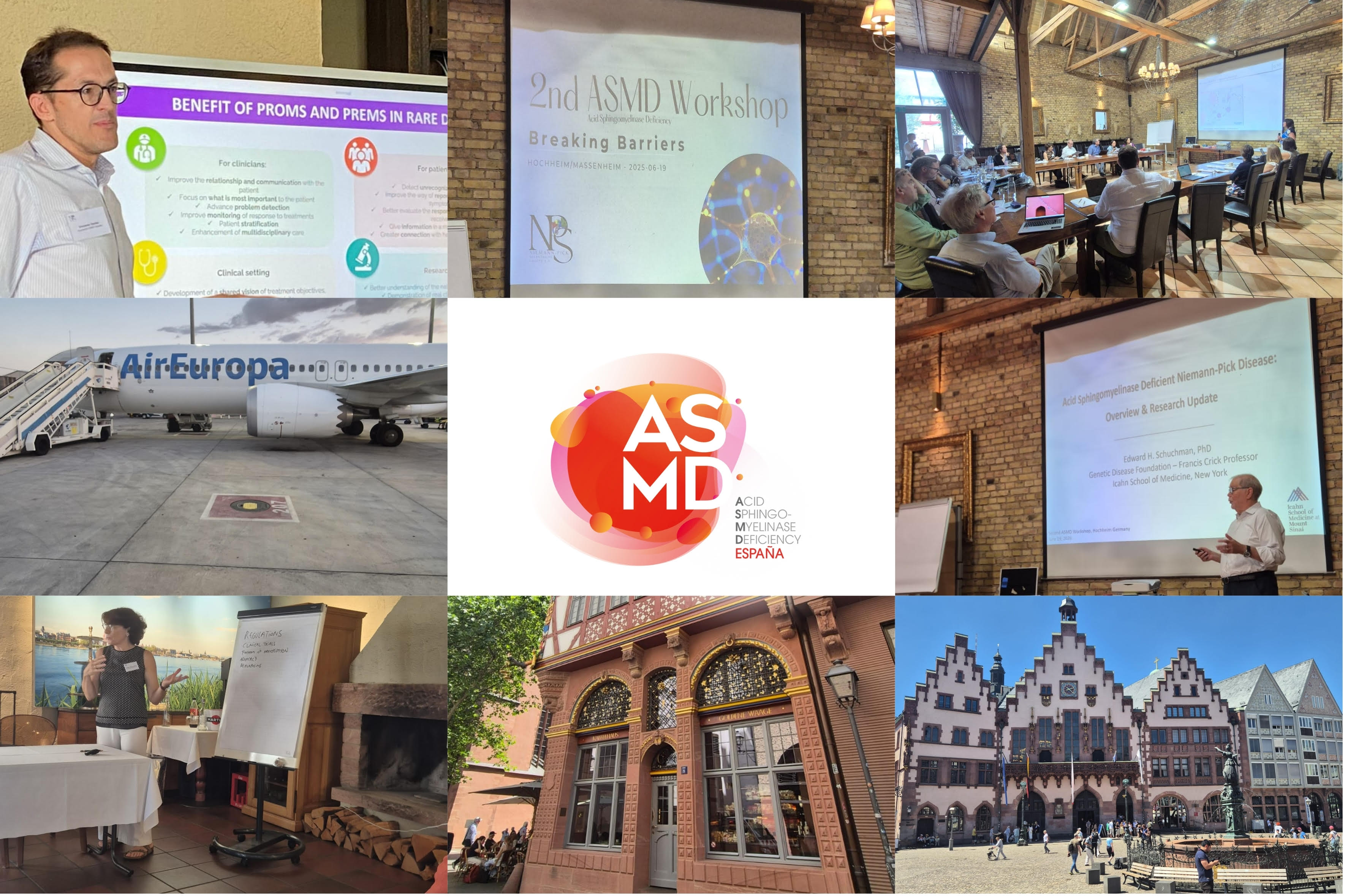 ASMD de España presente en el 2do ASMD Workshop "Breaking Barriers" en Alemania